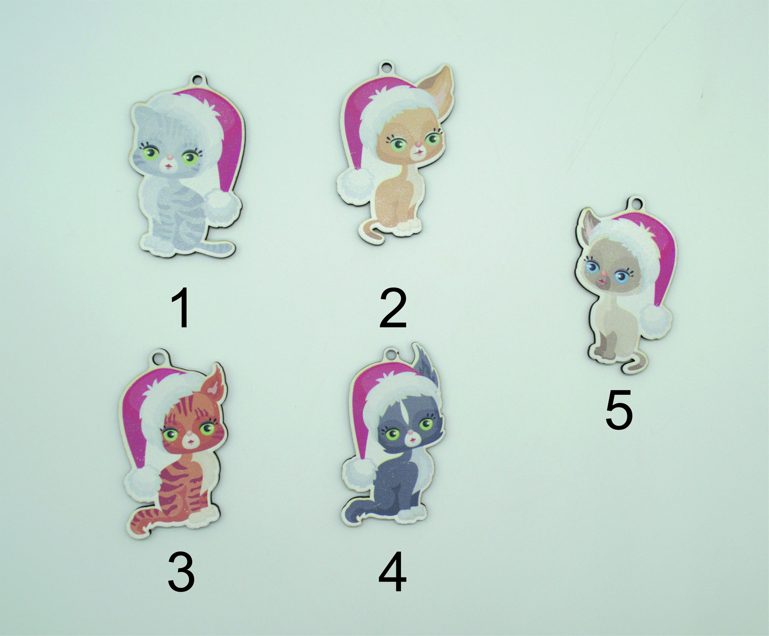 Katzen Christbaum Anhänger